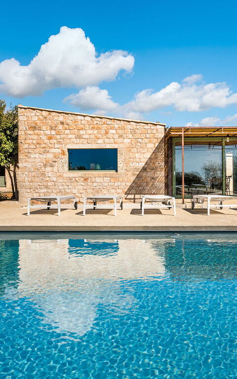 Villa Ninetta: Exteriör, slå samman, Utomhus