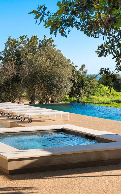 Villa Ninetta: badkar, Exteriör, slå samman, Utomhus