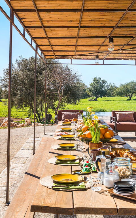 Villa Ninetta: Exteriör, Utomhus