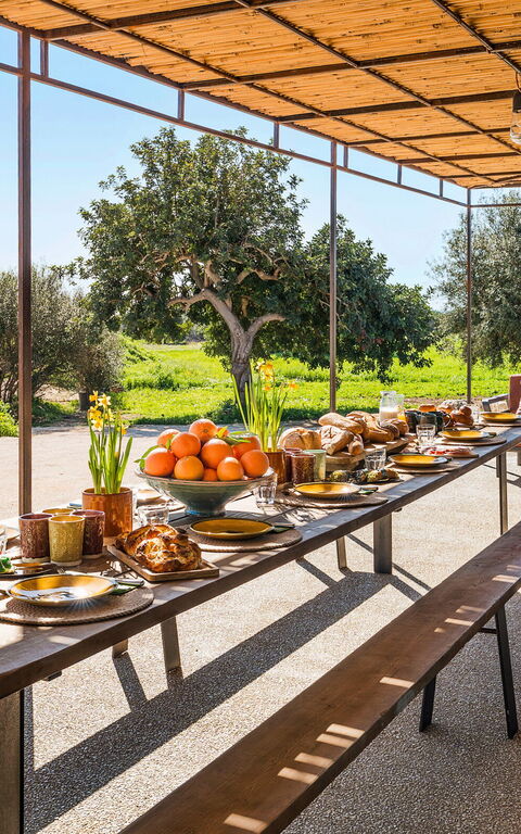 Villa Ninetta: Exteriör, Utomhus