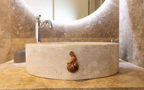 Semesterboende Borgo Ariano 18: Badrum