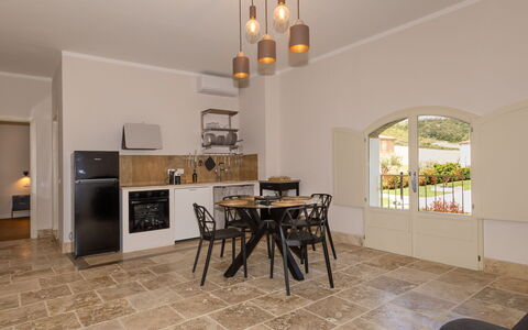 Semesterboende Borgo Ariano 18: Kök, Lunchrum