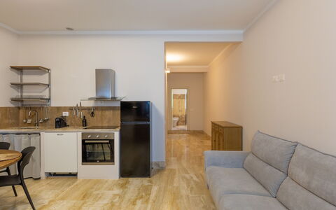 Semesterboende Borgo Ariano 19: Kök, Lunchrum, Vardagsrum