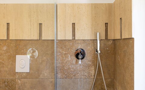 Semesterboende Borgo Ariano 2: Badrum