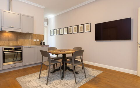 Semesterboende Borgo Ariano 20: Kök, Lunchrum