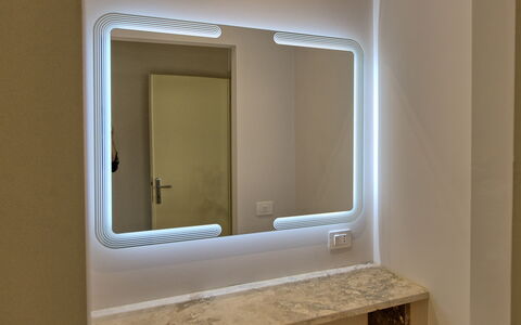 Semesterboende Borgo Ariano 3: Badrum