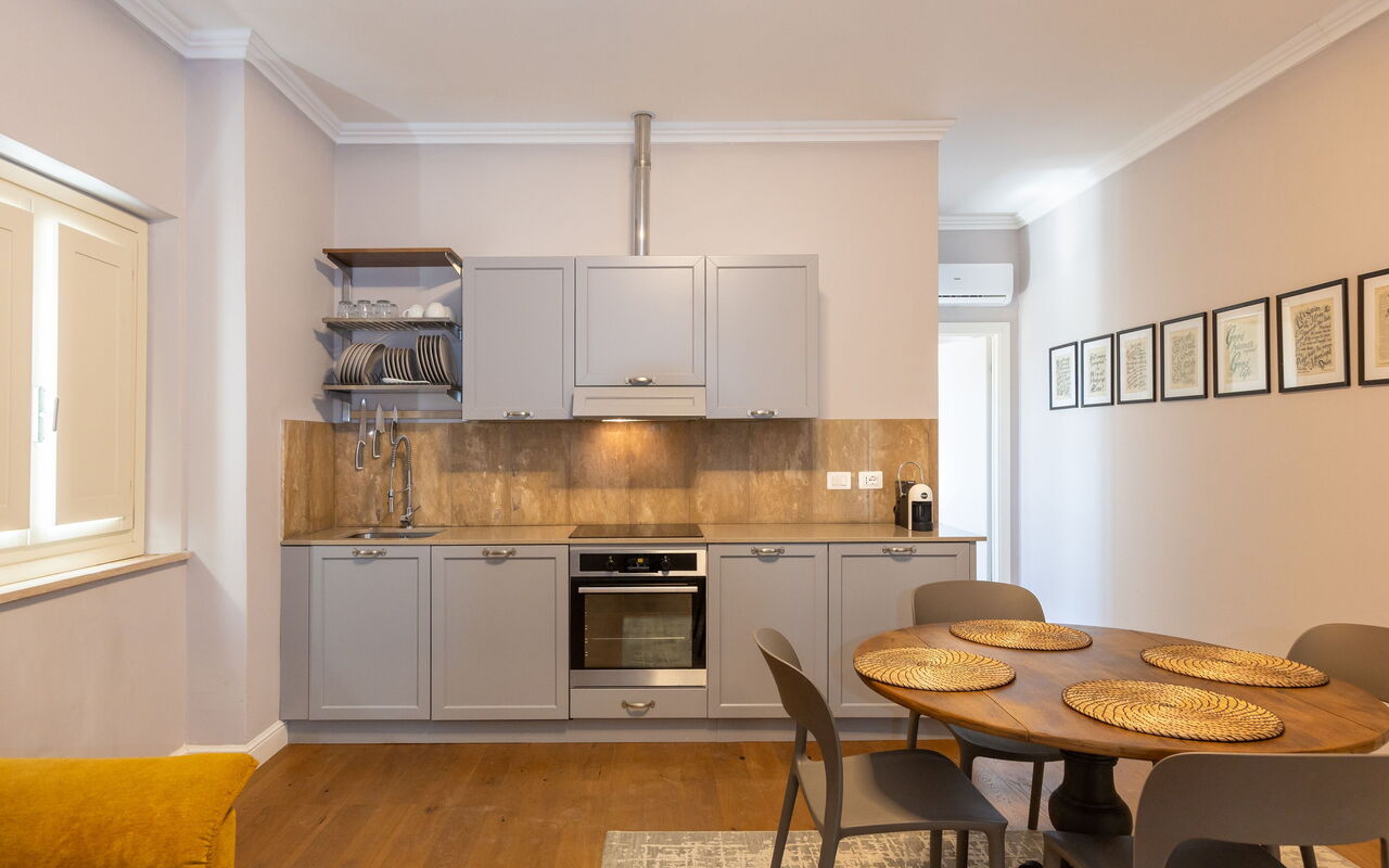 Semesterboende Borgo Ariano 20: Kök, Lunchrum