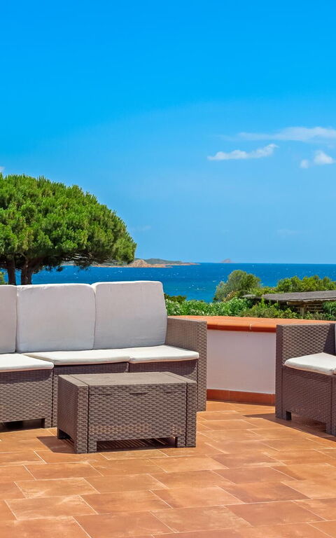 Villa Silenis: Balkong / terrass / uteplats, Exteriör, Utomhus, Visningar