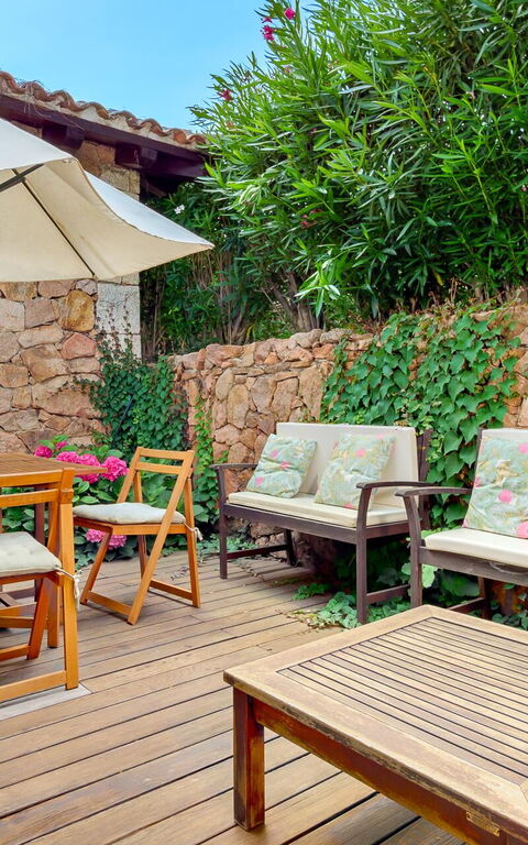 Villa Silenis: Balkong / terrass / uteplats, Exteriör, Utomhus