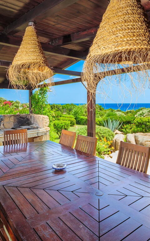 Villa Silenis: Balkong / terrass / uteplats, Exteriör, Utomhus