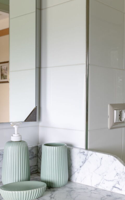 Tenuta Macericca: Badrum