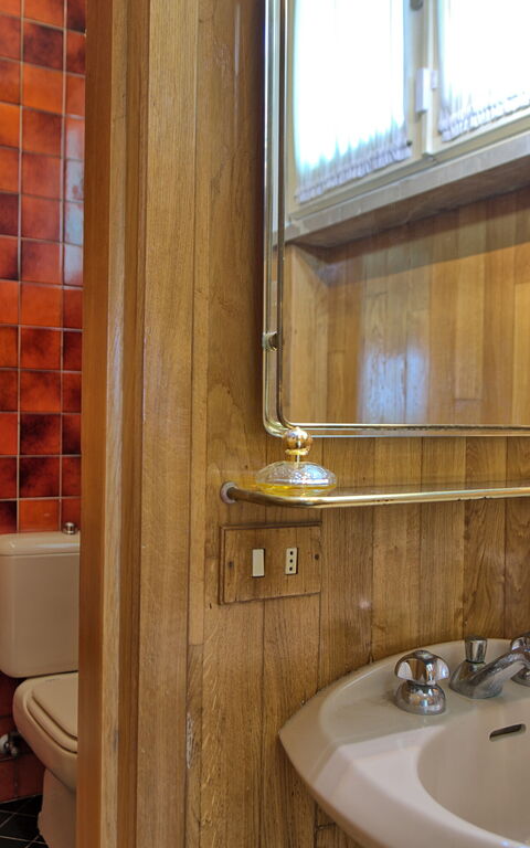 Villa Adriana: Badrum