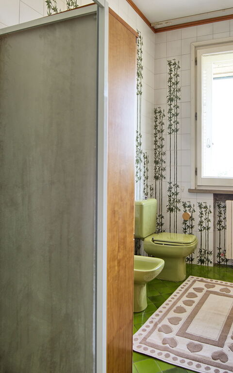 Villa Adriana: Badrum