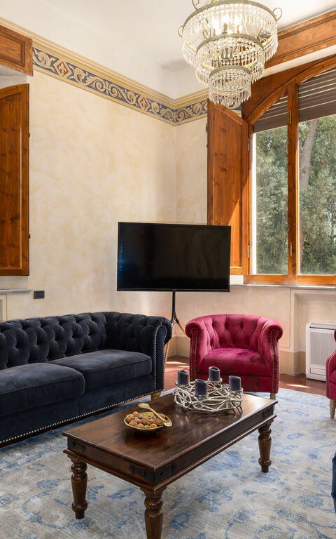 Villa Silvia: Vardagsrum