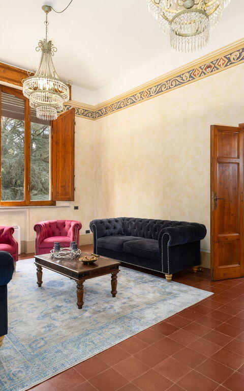 Villa Silvia: Vardagsrum