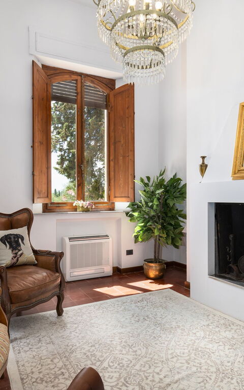 Villa Silvia: Vardagsrum