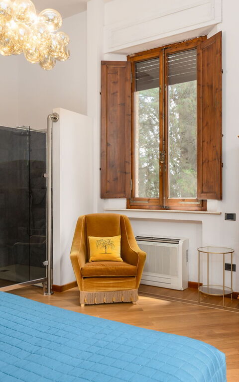 Villa Silvia: Badrum, sovrum