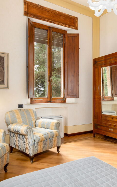 Villa Silvia: sovrum