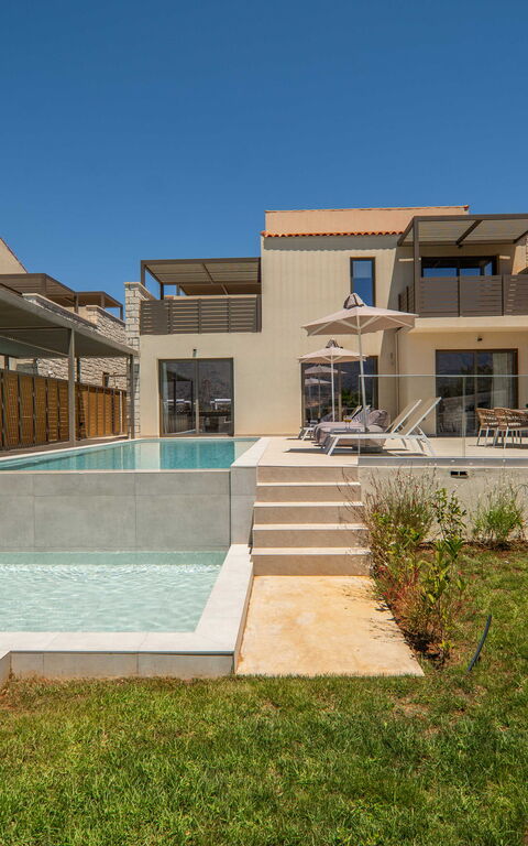 Villa Zen Chrysi: Exteriör, slå samman, Trädgård, Utomhus