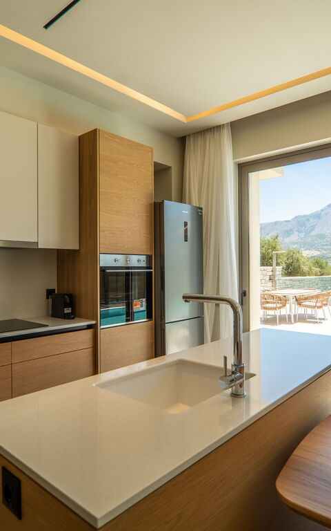 Villa Zen Chrysi: Kök