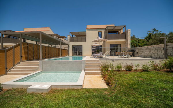 Villa Zen Chrysi: Exteriör, slå samman, Trädgård, Utomhus