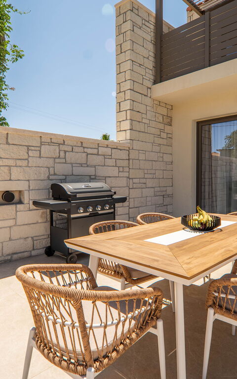 Villa Zen Hephaistos: Balkong / terrass / uteplats, Exteriör, Utomhus