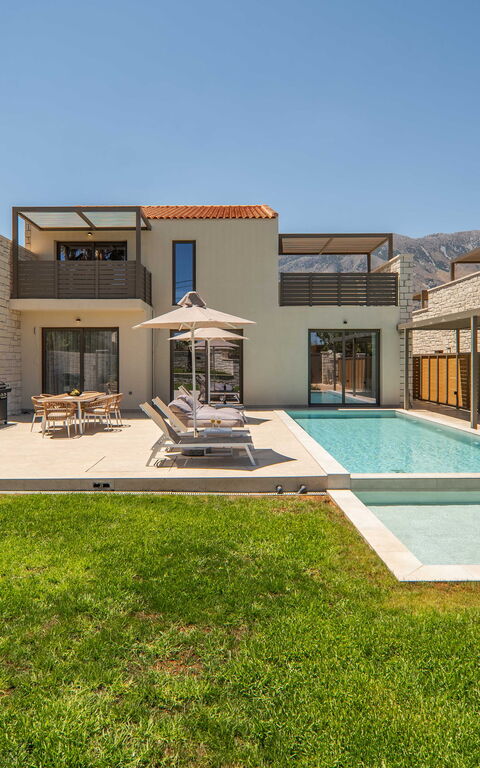 Villa Zen Hephaistos: Exteriör, slå samman, Trädgård, Utomhus