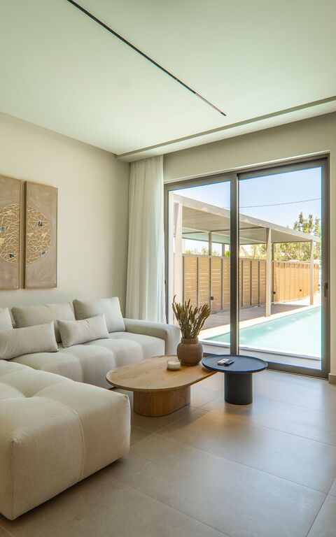 Villa Zen Hephaistos: Vardagsrum