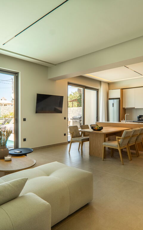 Villa Zen Hephaistos: Vardagsrum