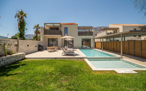 Villa Zen Hephaistos: Exteriör, slå samman, Trädgård, Utomhus