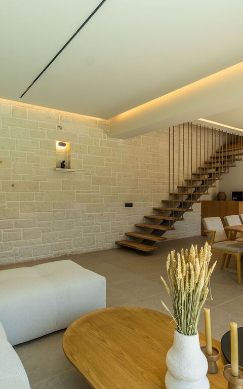 Villa Zen Hera: Kök, Lunchrum, Vardagsrum