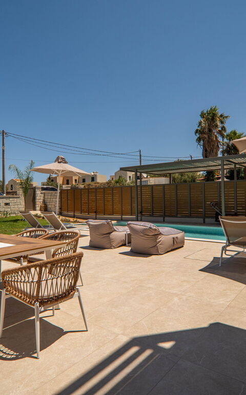 Villa Zen Hera: Balkong / terrass / uteplats, Exteriör, Utomhus