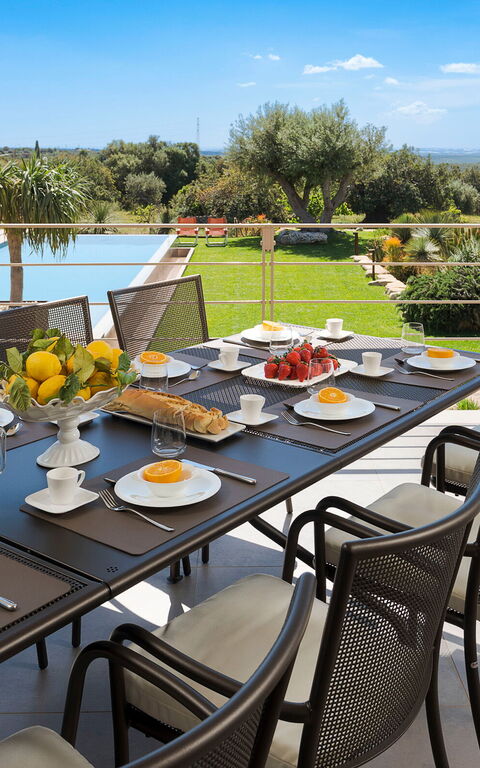 Corte Antigua: Balkong / terrass / uteplats, Exteriör, Trädgård, Utomhus