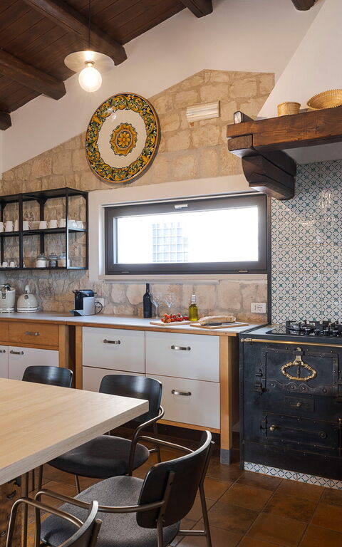 Corte Antigua: Kök, Lunchrum