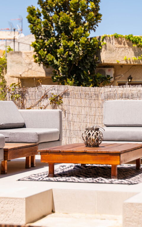 Villa Platon: Utomhus
