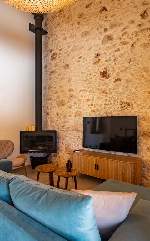 Villa Platon: Vardagsrum