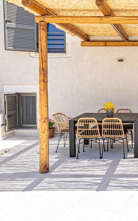 Villa Platon: Balkong / terrass / uteplats, Exteriör, Utomhus