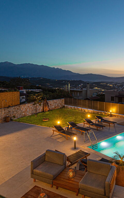 Villa Platon: Balkong / terrass / uteplats, Exteriör, slå samman, Utomhus