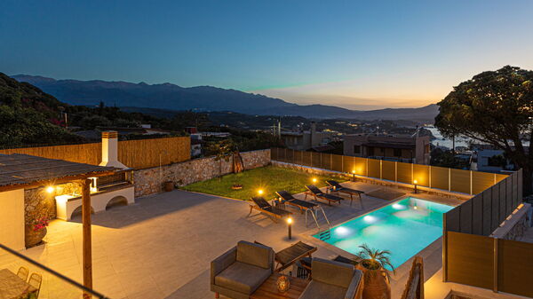 Villa Platon: Balkong / terrass / uteplats, Exteriör, slå samman, Utomhus