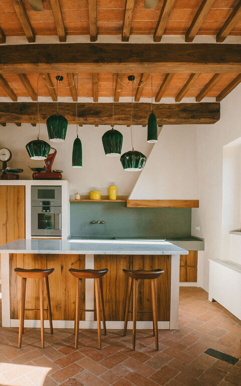 Villa Tenuta Casenuove: Kök