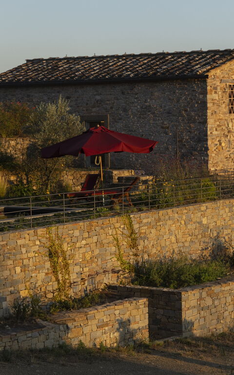 Villa Tenuta Casenuove: Exteriör, Trädgård, Utomhus