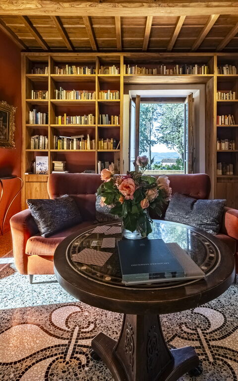 Villa Tenuta Casenuove: Vardagsrum