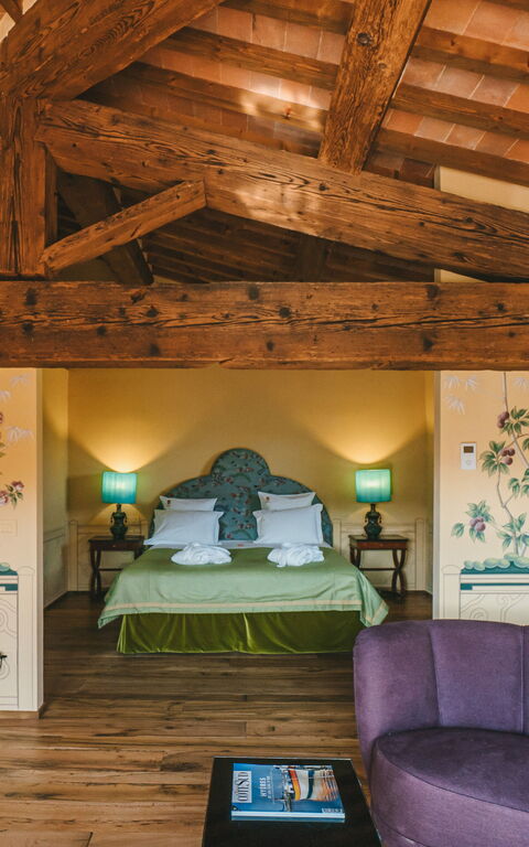 Villa Tenuta Casenuove: sovrum