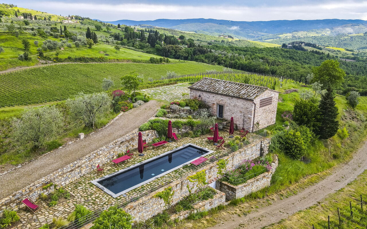Villa Tenuta Casenuove: slå samman, Visningar