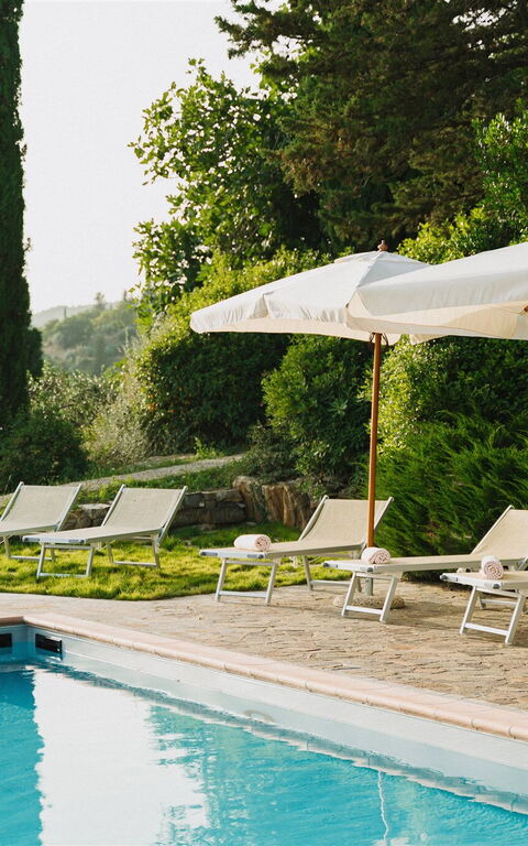 Podere Lupinati: Exteriör, slå samman, Utomhus