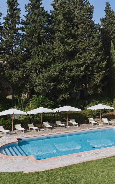 Podere Lupinati: Exteriör, slå samman, Utomhus