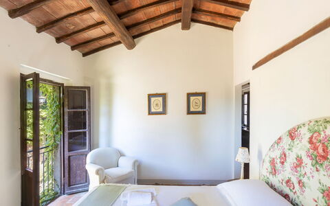 Semesterboende Granaio: sovrum