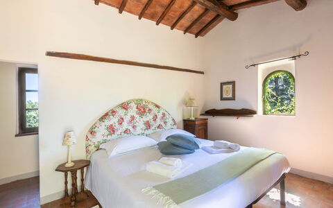 Semesterboende Granaio: sovrum