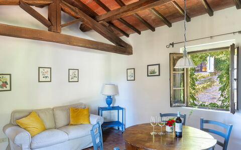 Semesterboende Granaio: Vardagsrum