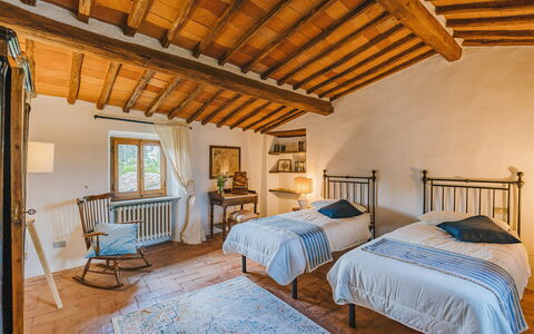 Semesterboende Corte: sovrum